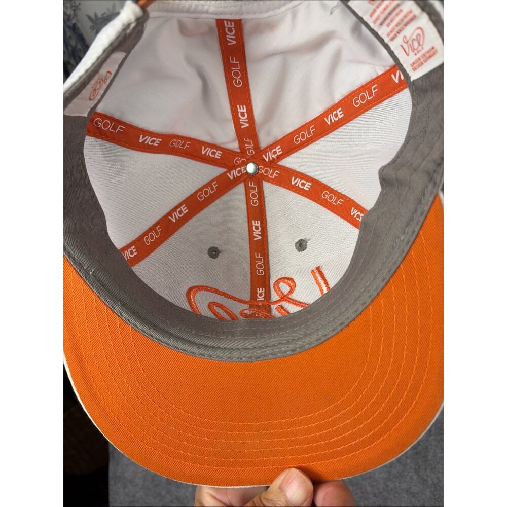 vice golf hat white - Picture 4 of 6